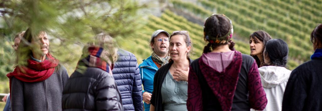 A travers chants en mouvement